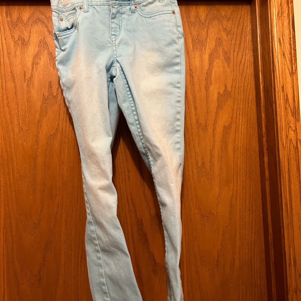 Justice Blue Denim Jeans Classic Style